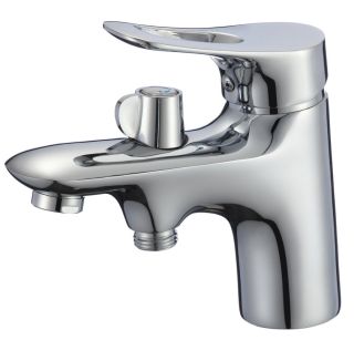 Смеситель для раковины РМС SL120-001F-2 с душевой лейкой хром